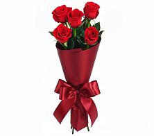 Букет 5 Красных роз Эдлесс Лав в Коренево