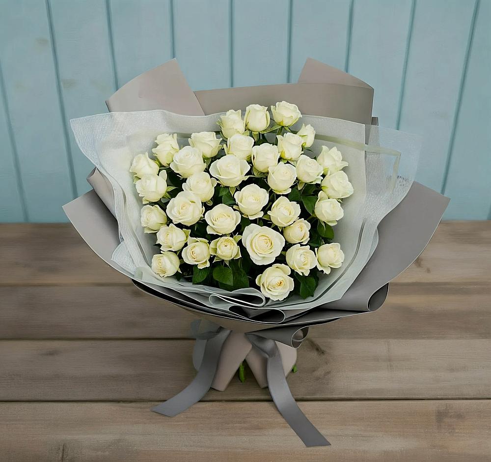 Букет Белоснежная нежность в Коренево