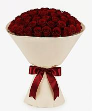Букет 101 Бордовая роза Блэк Бакарра в Коренево