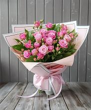 Букет Розовый кустик в Коренево