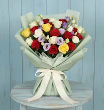 Букет цветов из:  Розы #REPLACE_PRED# Коренево