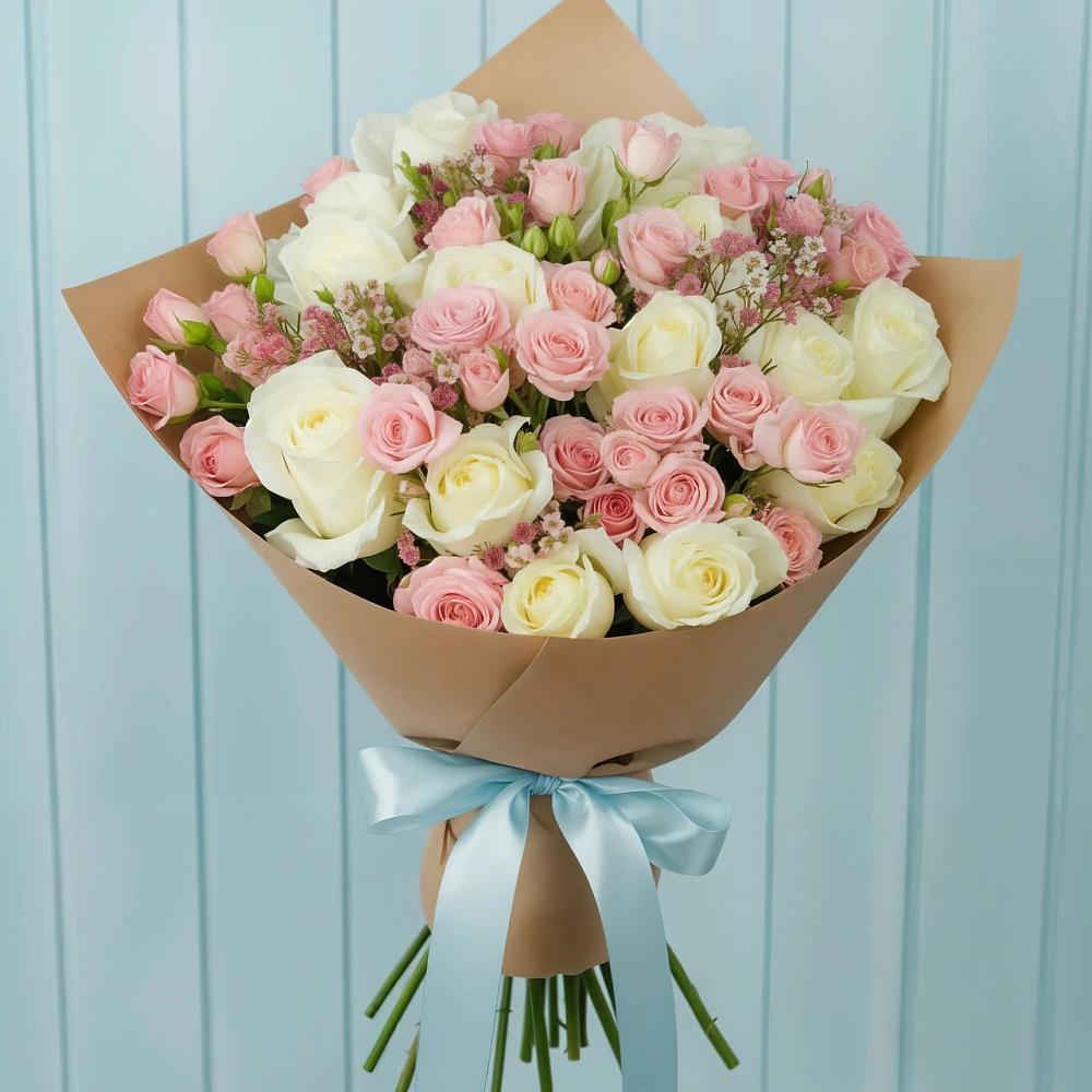 Букет цветов из: Розы в Коренево