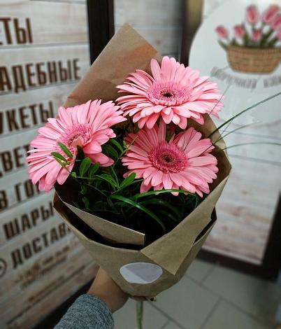 Букет цветов из: Герберы в Коренево