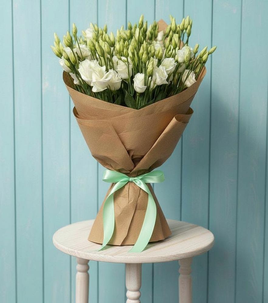 Букет цветов из: Лизиантусы в Коренево