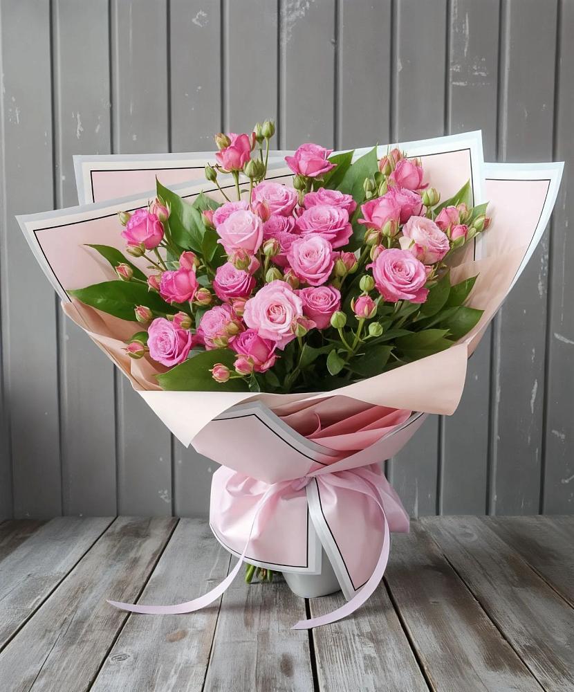 Букет Розовый кустик в Коренево
