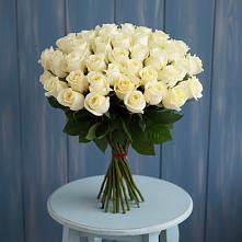 Букет 51 Белая роза Эдлесс Лав #REPLACE_PRED# Коренево