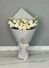 Букет цветов из:  Розы и Лизиантусы в Коренево