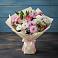 Букет цветов из: Хризантемы, Альстромерии и Розы в Коренево